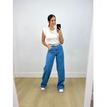Calça Pantalona Jeans