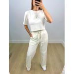 Conjunto Moletinho Manu Off White