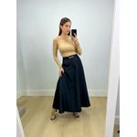 Cropped Canelado Manga Longa Nude