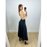Cropped Canelado Manga Longa Nude