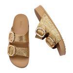 Melissa Cozy Glitter Ouro Glitter