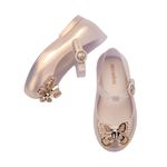 Mini Melissa Sweet Love Fly Baby Perolado/Ouro