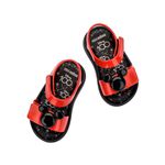 Mini Melissa Jump + Disney 100 Baby Preto/Vermelho