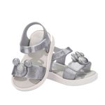 Mini Melissa Jump + Disney 100 Baby Branco/Vidro Glitter