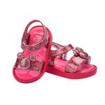 Mini Melissa Jump + Disney 100 Baby Rosa/Rosa Glitter