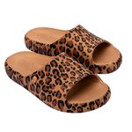 Melissa Free Print Slide Bege/Marrom/Preto