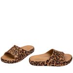 Melissa Free Print Slide Bege/Marrom/Preto