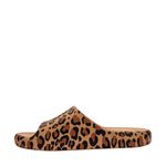 Melissa Free Print Slide Bege/Marrom/Preto