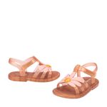 Mini Melissa Hip Bloomy Baby Marrom/Perolado