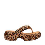 Melissa Free Fuzzy Printed Platform Bege/Preto