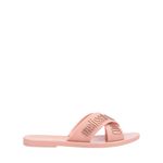 Mini Melissa M Lover Slide Infantil Rosa/Glitter