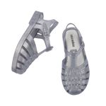 Mini Melissa Possession Shiny Infantil Vidro Glitter/Prata