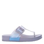 Melissa Cozy Flip Flop Cinza/Azul Perolado