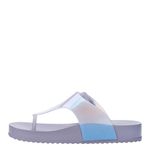 Melissa Cozy Flip Flop Cinza/Azul Perolado