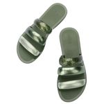 Melissa Eclipse Slide Glitter/Verde