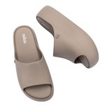 Melissa Free Platform Slide Bege Escuro
