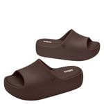 Melissa Free Platform Slide Bronze