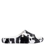 Melissa Free Print Slide Branco/Preto