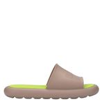 Melissa M Lover Plus Slide Bege Fosco/Verde