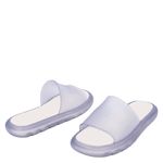 Melissa M Lover Plus Slide Vidro Fosco Branco