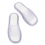 Melissa M Lover Plus Slide Vidro Fosco Branco