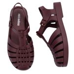 Mini Melissa Possession Infantil Bordô Fosco
