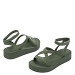 Melissa Sun Barra Platform Verde Médio