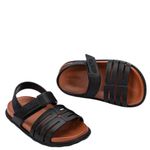 Mini Melissa Kaiteki Sandal Baby Preto/Marrom