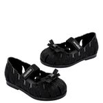 Mini Melissa M Lover Ballerina Baby Preto Glitter