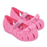 Mini Melissa M Lover Ballerina Baby Rosa Glitter