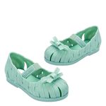 Mini Melissa M Lover Ballerina Baby Verde Glitter