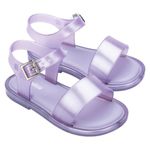 Mini Melissa Mar Sandal IV Lilás Perolado