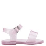 Mini Melissa Mar Sandal IV Rosa Perolado/Glitter