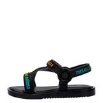 Mini Melissa Stripes M Lover Baby Preto