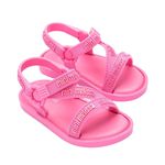 Mini Melissa Stripes M Lover Baby Rosa