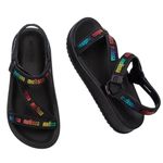 Mini Melissa Stripes M Lover Infantil Preto