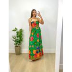 Vestido Mariah Estampa Floral Verde