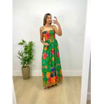 Vestido Mariah Estampa Floral Verde