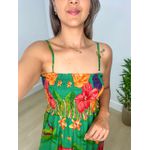 Vestido Mariah Estampa Floral Verde