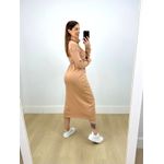 Vestido Moana Manga Longa Nude