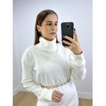 Vestido Moana Manga Longa Off White