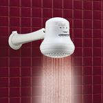 Ducha Maxi banho ultra com cano 127v/5500w - Branco - Lorenzetti 