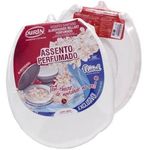 Assento sanitário oval almofadado bellart - durín