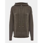 BLUSA EM TRICOT TRABALHADA COM CAPUZ MILITAR ANSELMI