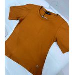 Blusa Malha Canelada Petenatti Camel