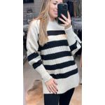 Blusa Listras Biamar Bege