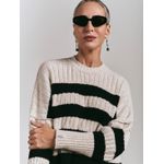Blusa Listras Biamar Bege