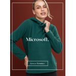 Blusão Microsoft Comprido Verde