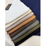 Regata Canelada Malha Biamar Mocha Mousse