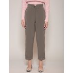 Calça em Alfaiataria Visco Cinza